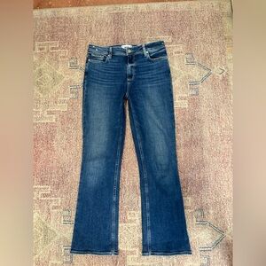 Paige Claudine roadie distressed jeans size 28 worn a few times.